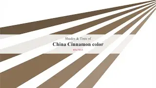 Shades & Tints of China Cinnamon color #8a7054 A Warm Green color #7a634a #6b5741 #977f67 #a48f7a