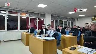 D&uuml;zce Belediye Meclisi 47 G&uuml;ndem Maddesini G&ouml;r&uuml;şt&uuml;