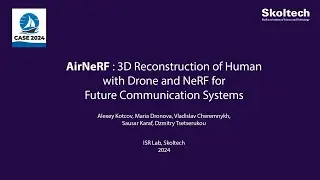 AirNeRF: 3D Reconstruction of Human with Drone and NeRF for Future Communication Systems