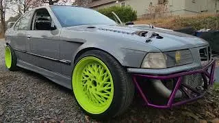 Turbo sbf e36 2 step #bmw #e36 #ford #turbo #2step 