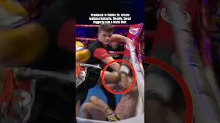 Throwback to YOKKAO 28, referee instincts kicked in, literally. Saved Haggerty from a brutal shot 💣
