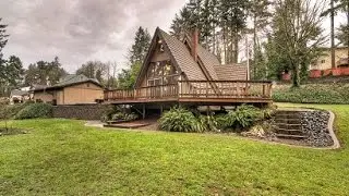 SOLD! Beautiful, Unique A-Frame Home on .68 Acre Lot!