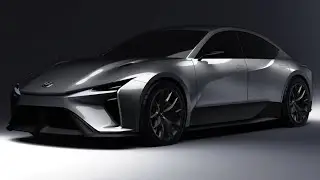 Next Generation Lexus Electric Sedan