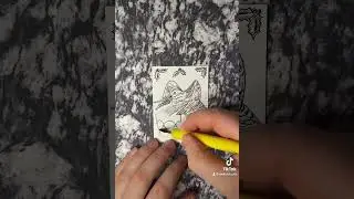 12 Drummers Drumming #timelapseart #xmas #holidays #12birdsofxmas #drawing #art #ink #dippen