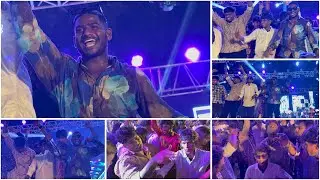 Sridhar Mummy Team dance hulchal dancerChintu clement annasinger at Navrang dandiya ustav 2.0 #2025#