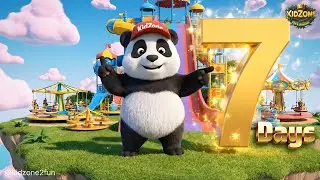 🌟 7 красочных дней недели | Обучающее видео для детей | Развивающие игры для детей