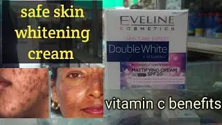 Eveline double white +vitamin c cream.day and night best whitening cream.
