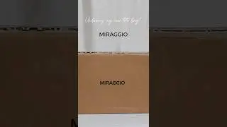 Miraggio Tote Bag! #unboxing #shorts #youtubeshorts