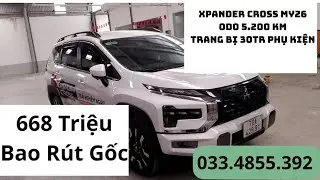 XPANDER CROSS TRẮNG MY26 GI&Aacute; 668TR - Li&ecirc;n hệ ngay 033.48-55.39.2