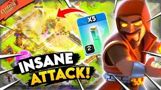 Super Wizard + Invisibility Spell Attack TH11 | Th11 Blizzard Dragon Attack Strategy - Coc