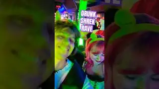 Do you think people at the Dave & Buster&rsquo;s Shrek Rave knew we were Drunk Shrek & Fiona 👀