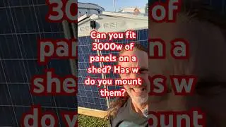 Can you Put Solar Panels on a Shed - DIY Solar Projects