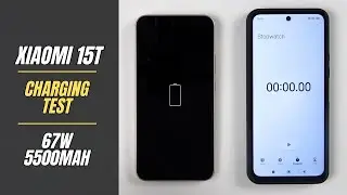 Xiaomi 15T Battery Charging test | 67W fast charger 5500 mAh