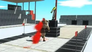 Machine Gun VS All Unit Fantasy - Animal Revolt Battle Simulator