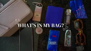 What&rsquo;s in my weekend bag 2024 💌👜 | my weekend bag essentials for outings 🕶️☀️