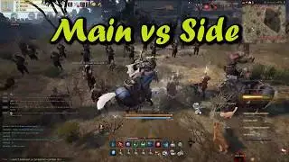 Sausans Main vs Side Rotations - What its Worth - Black Desert Online