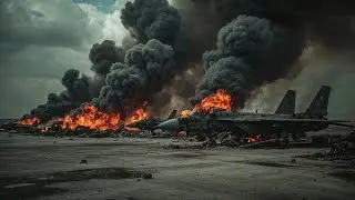 48 Russian Fighter Jets Destroyed by US Targeting Moscow Military Air Base!!!