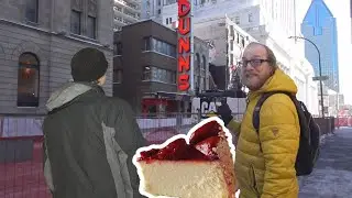 Le gâteau au fromage du Dunn’s Fameux Restaurant Delicatessen