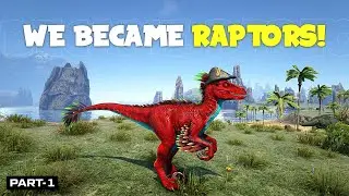 Playing As Baby Raptors! :D - Play As Dino With Bharosa Gang | The Center - Part 01