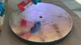 Cleaning A 22 Inch Mirror - First Contact Polymer