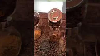How to store spices in the jar from IKEA #ikea #spices #jar #store #stores