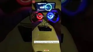 How to connect light for speaker #shorts #youtubeshorts #viral #trending