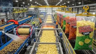 How Potato Chips Are Made: A Million-Dollar Automated Production Line