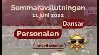 Sommaravslutningen 2022 - Personalen dansar Riverdance