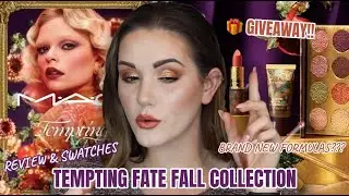 MAC TEMPTING FATE FALL 2021 COLLECTION REVIEW & SWATCHES + 1K SUBSCRIBER CELEBRATORY GIVEAWAY!!