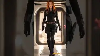 Black Widow Reimagined as a #Disney #Princess?! This #AIedit Makeover is Mind-blowing! #aiediting