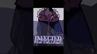 Infected sans vs cross |old style  #alphatale #underverse #edit