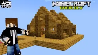 I build a Started House In Minecraft OneBlock [Ep 2] JaxxMine