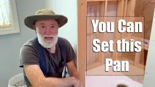 Easiest Shower Pan Install EVER - Slope Made Simple