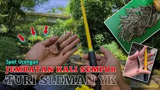 🍃JEMBATAN KALI SEMPOR TURI SLEMAN 💥  SPOT IDAMANNYA PEMANCING JOGJA UTARA 💚