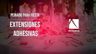 🎉Peinado para Fiesta con Extensiones Adhesivas | Nais Hair Extensiones