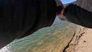 bass fishing with a big bite baits craw tube (winter fishing)