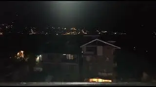 Manali night View from Hotel