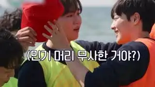 [seungkwan/racket boys] seungkwan being an affectionate hyung to minki