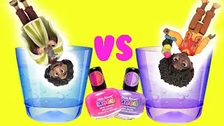 Disney Encanto Bruno and Antonio Dolls Color Change Transformation with Nail Polish