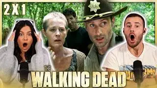 NOT CARL AND SOFIA!! | The Walking Dead 2x1 Reaction