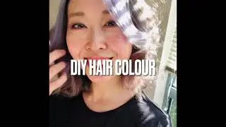 DIY Hair Colour | La RICHE Directions | ManicPanic |Purple n Sliver |セルフヘアカラー|マニックパニック|シルバー