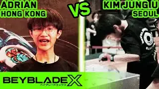 BEYBLADE X | WORLD CHAMPIONSHIP 2025 | Regular Class | Adrian (Hong Kong) vs Kim Jung U (Seoul)