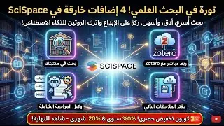 ثورة في البحث العلمي: أربع ميزات جديدة في SciSpace ستوفر عليك ساعات من العمل (2026)