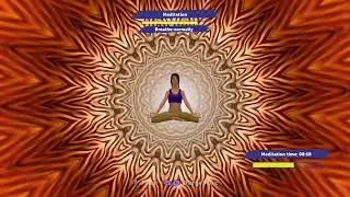 Meditation session with gentle music 🌸
