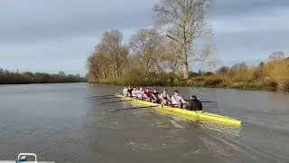 ULBC Hammersmith Head Pre-paddle 23/2/2025