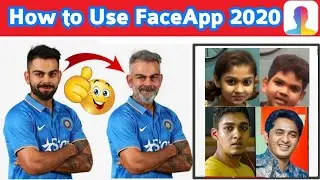 How to use FaceApp Tamil | FaceApp New Tricks 2020 | FaceApp Challenge - RK Tamil Tech