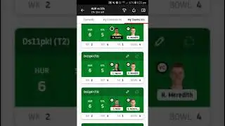 HUR vs STR DREAM 11 GL...JOIN