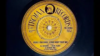 HERE I AM BABY COME AND TAKE ME (1974 cover) - Al Brown with Skin Flesh & Bones Inc.