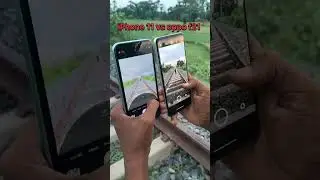 iPhone 11 vs oppo f21 pro camera testing #iphone11 #oppo #shorts