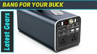 Powdeom 300W Portable Power Station: Unlimited Power On-The-Go!